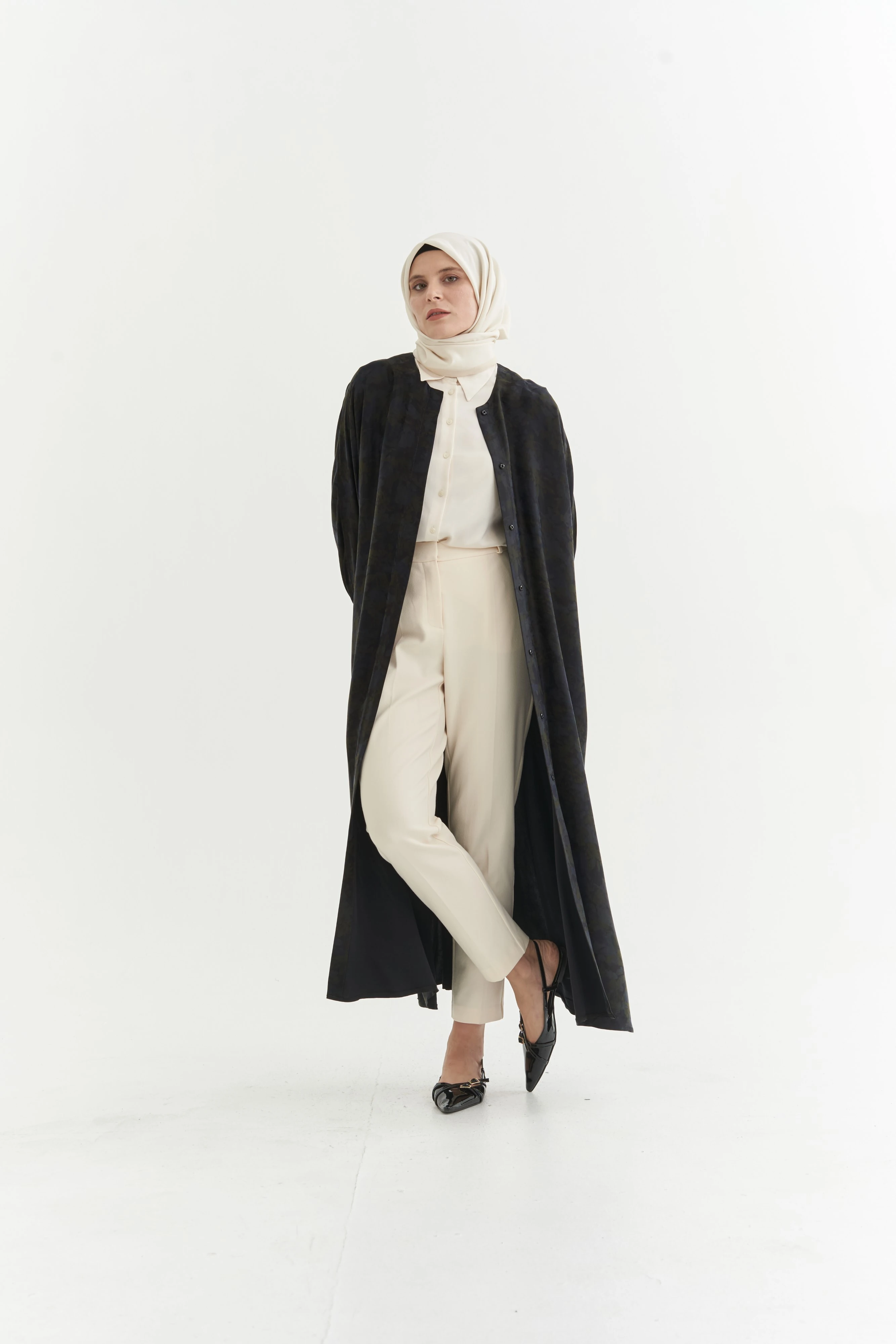 Raia İpek Cupro Kaftan