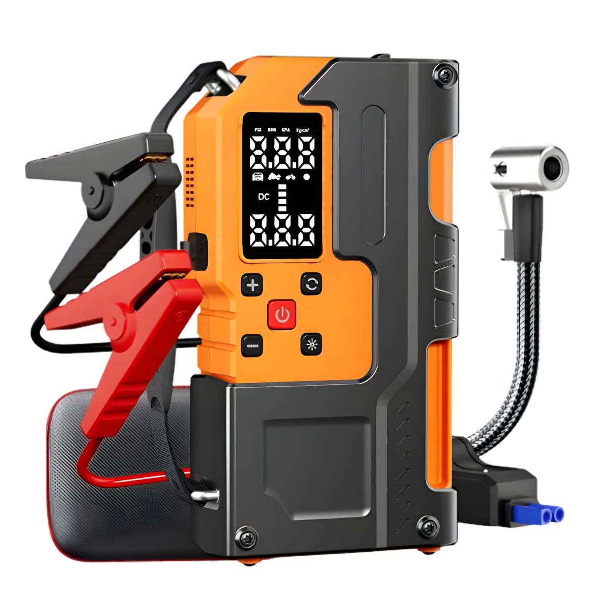 4in1 Akü Takviye Cihazı 12000 mAh | Çantalı Oto Kompresör
