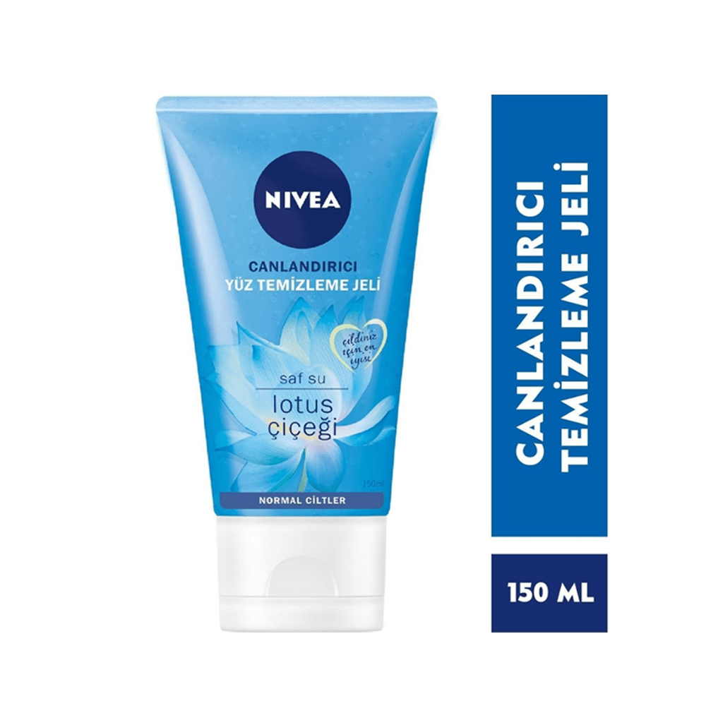 Nivea Lotus Çiçeği Saf Su Canlandırıcı Yüz Temizleme Jeli 150ML