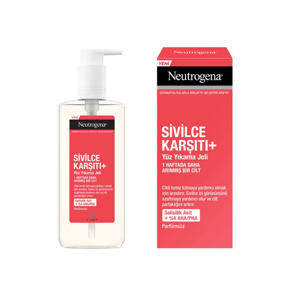 Neutrogena Sivilce Karşıtı Plus Yüz Yıkama Jeli 200ML