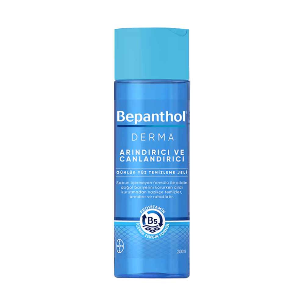 Bepanthol Derma Arındırıcı & Canlandırıcı Günlük Yüz Temizleme Jeli 200ML