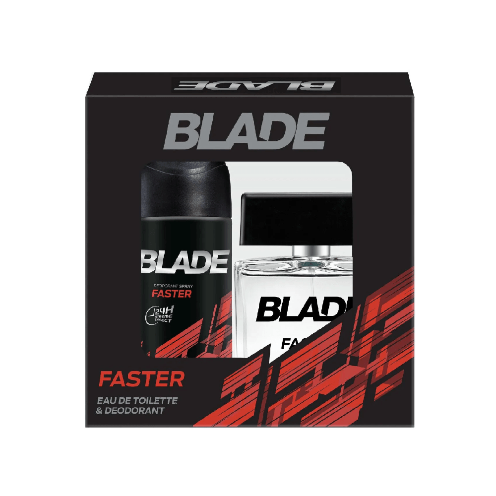 Blade Faster EDT 100 Ml + Deodorant 150 ML Erkek Parfüm Seti