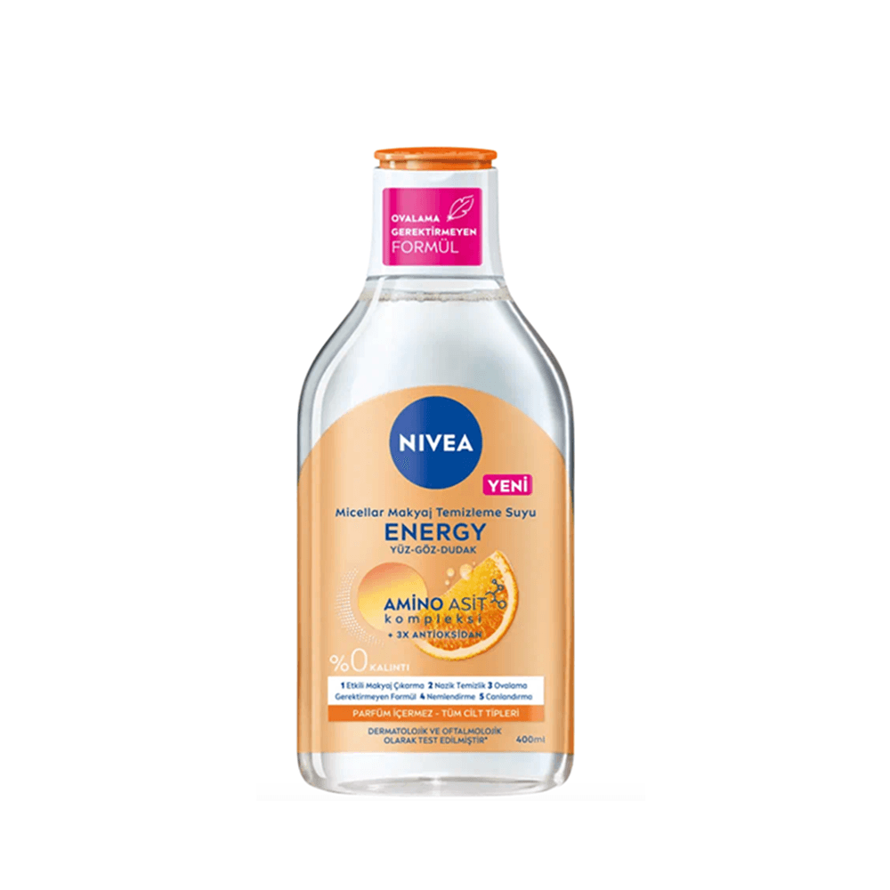 Nivea Energy Makyaj Temizleme Suyu 400 ML