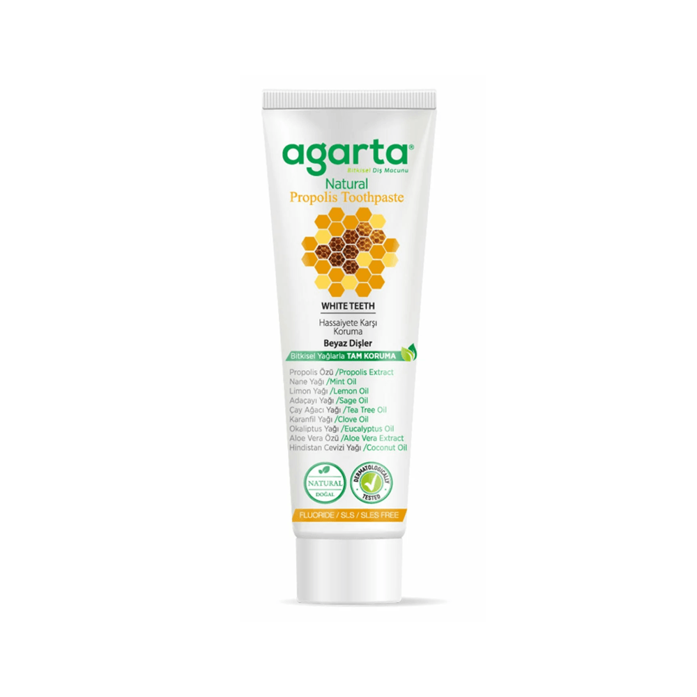 Agarta Doğal Propolis Özlü Diş Macunu 100 ML