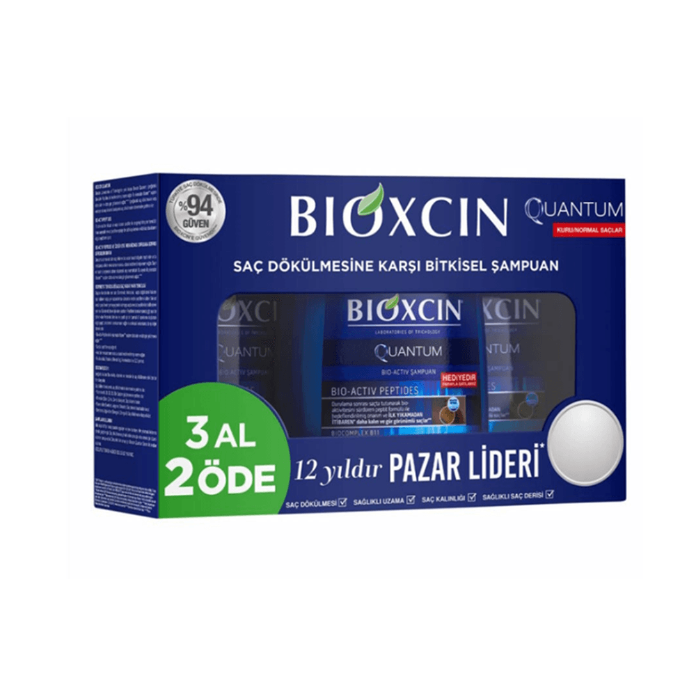 Bioxcin Quantum Şampuan 3 Al 2 Öde ( Kuru / Normal Saç )