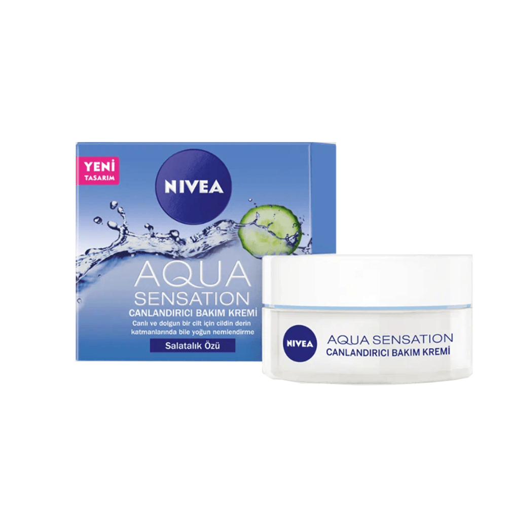 Nivea Aqua Sensation Canlandırıcı Yüz Bakım Kremi 50 ML