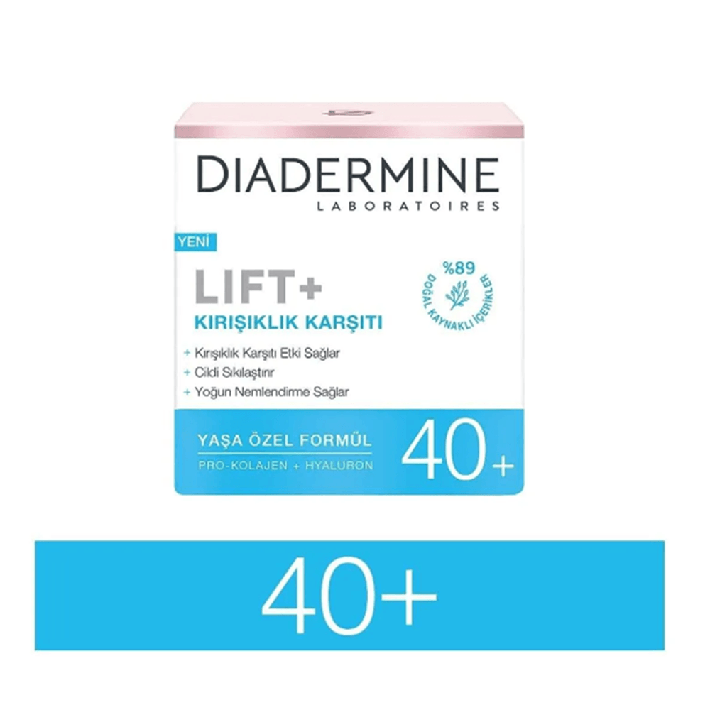 Diadermine Kırışıklık Karşıtı Lift +40 Gündüz Kremi