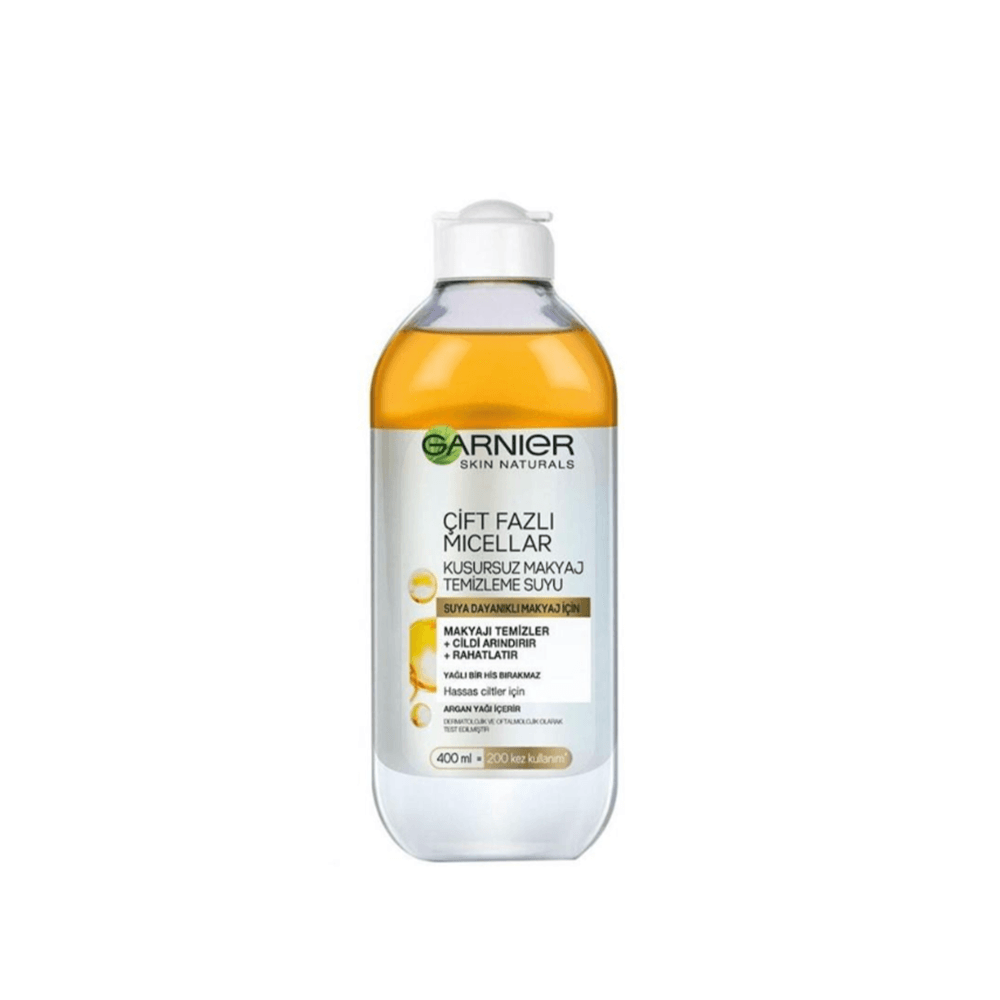 Garnier Çift Fazlı Miceller Kusursuz Makyaj Temizleme Suyu 400 ML