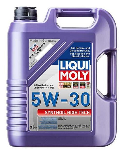 Liqui Moly Synthoil High Tech 5W-30 Motor Yağı (5 Litre) - 20959