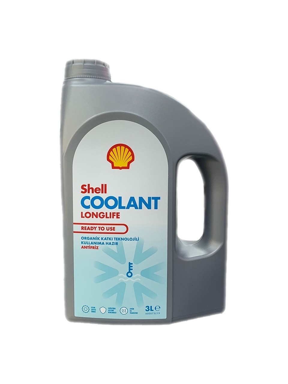 Shell Long Life Antifriz 3 Lt -37 Kullanıma Hazır Kırmızı
