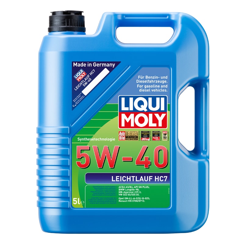 Liqui Moly Leichtlauf HC7 5W-40 Motor Yağı 5 L