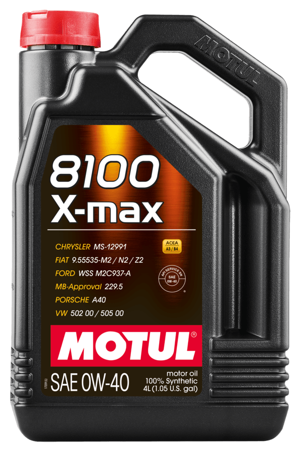 MOTUL 8100 X-MAX 0W-40 4L