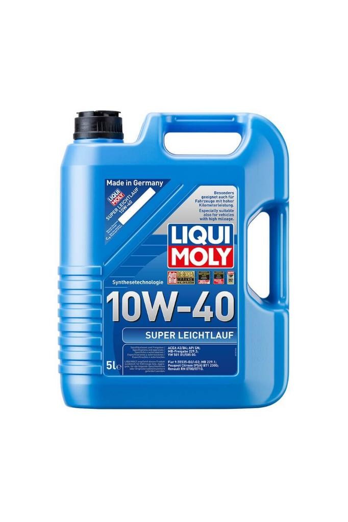 Liqui Moly 10W-40 Super Leichtlauf Sentetik Motor Yağı 5 L 9505