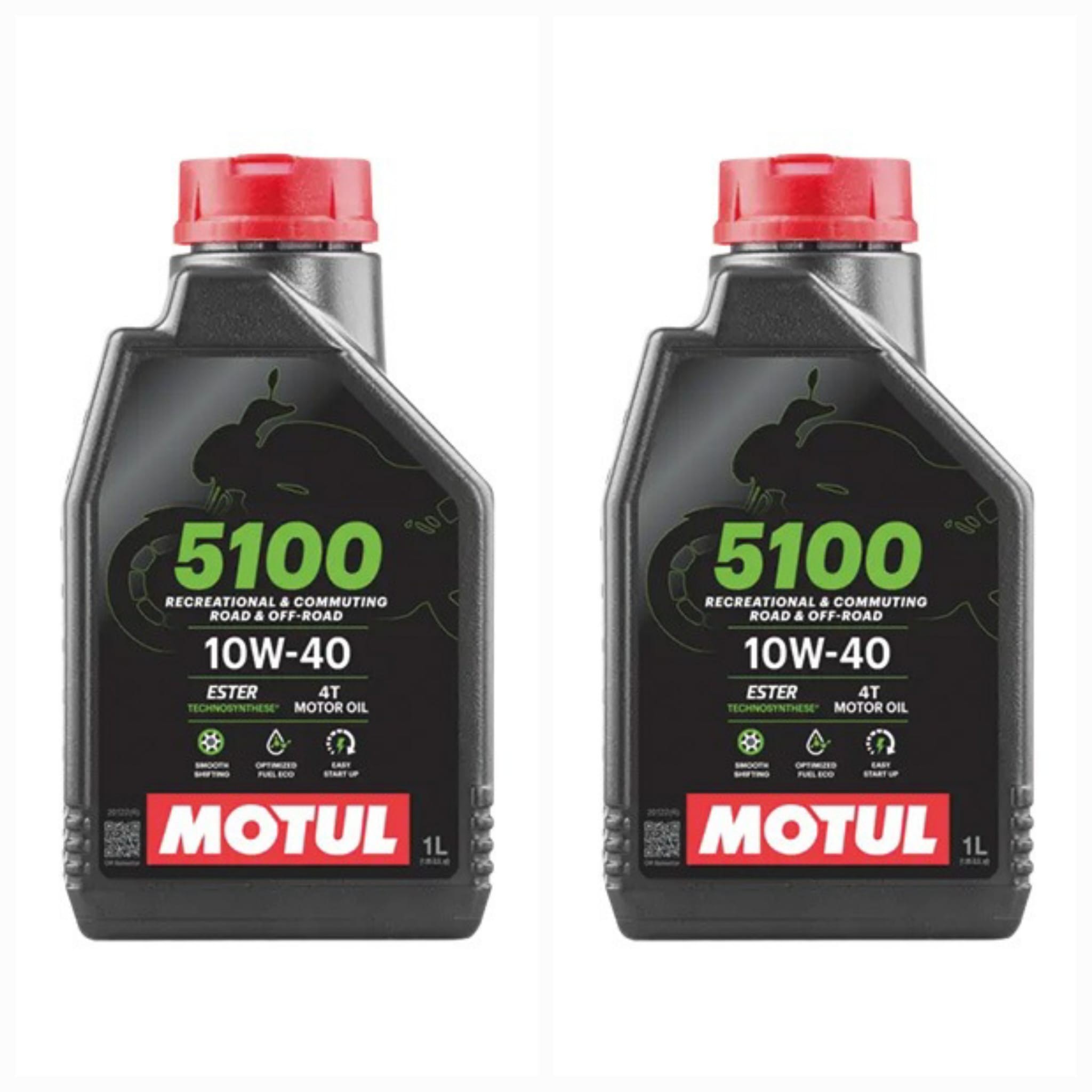 MOTUL 5100 10W40 4T 1L 2ADET