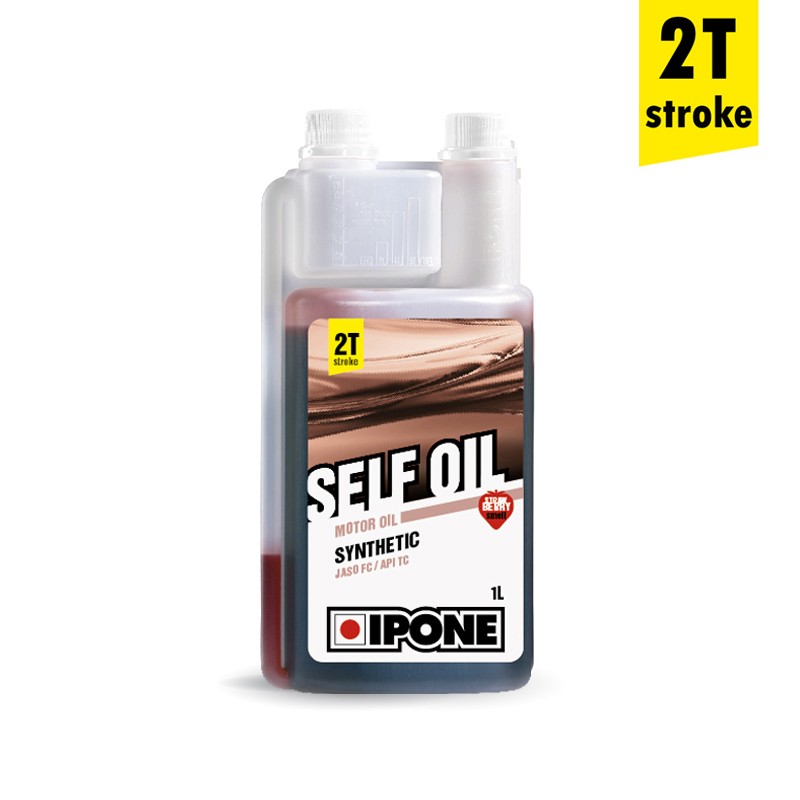 Ipone 2t Self Oil Strawberry 2 Zamanlı Motosiklet Yağı Çilek Kokulu 1 Litre