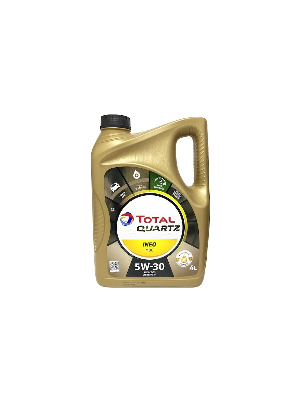 TOTAL QUARTZ MDC 5W30 DDFF SENTETİK MOTOR YAĞI 4L Acea:C2/C3 GM:DEXOS2 PSA Onaylı