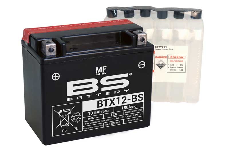 Bs Battery BTX12 Bs Motosiklet Akü