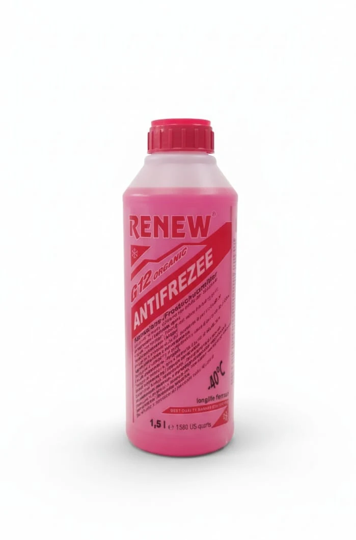 Renew G12 Organik Kırmızı Antifriz -40 Derece 1,5 LİTRE