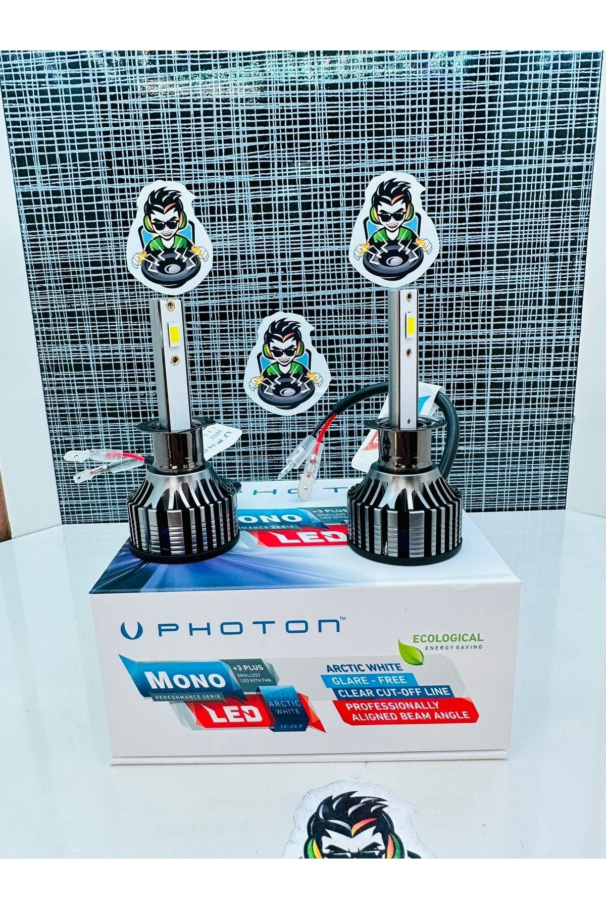 Photon Mono H1 12-24V +3 Plus LED Headlıght