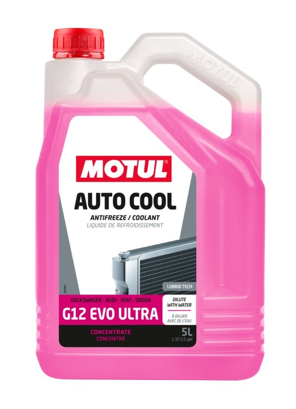 MOTUL AUTO COOL G12 EVO ULTRA 5 Lt Kırmızı Antifriz