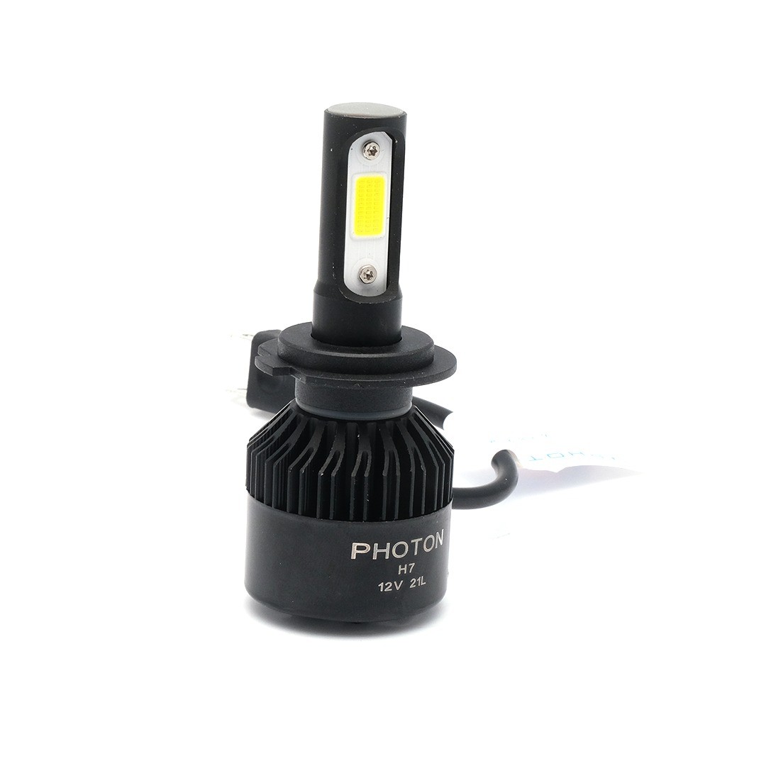 Photon Solo Motosiklet H7 LED Ampul 12V (Tekli)