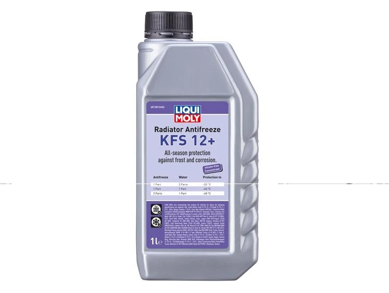 Liqui Moly Radyatör Antifrizi G12 Plus (KFS 12+) Kırmızı 1 litre