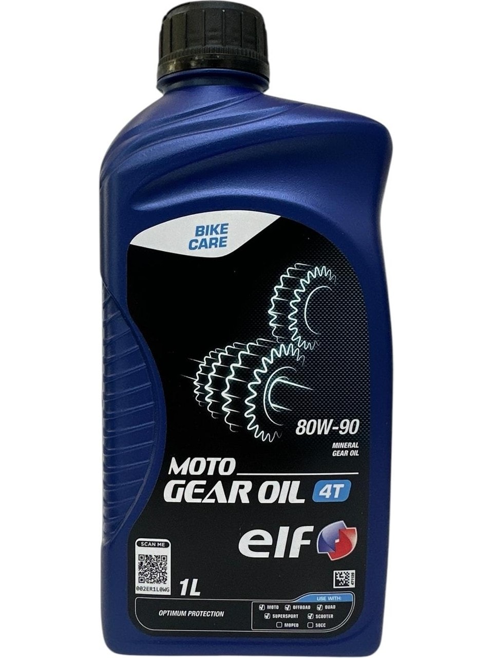 ELF MOTO GEAR OIL 80W90 4T 1L