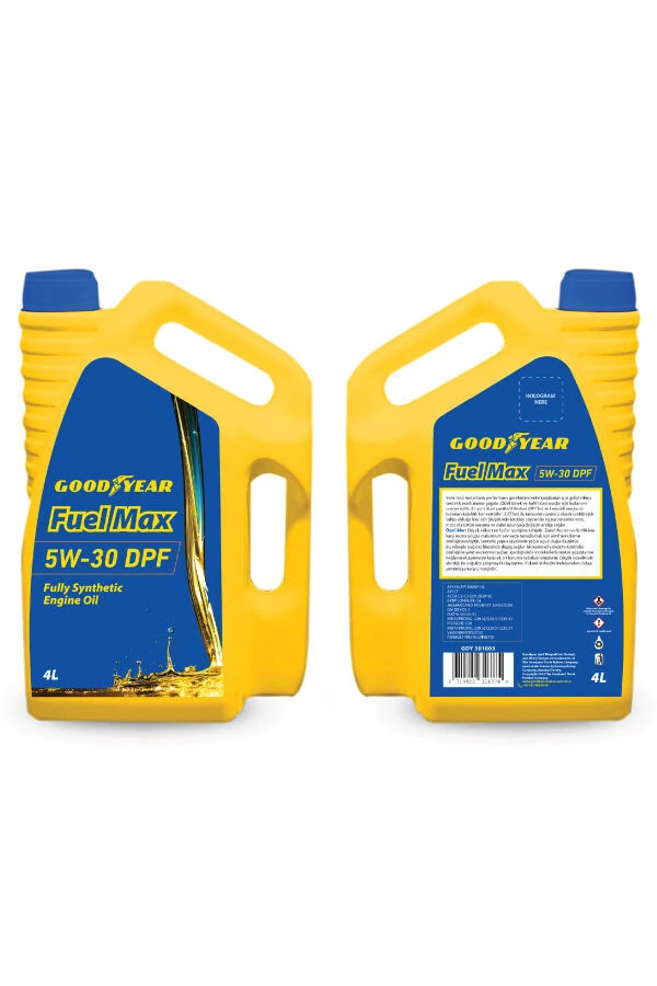 Goodyear Fuel Max 5W30 DPF 4 Lt Motor Yağı