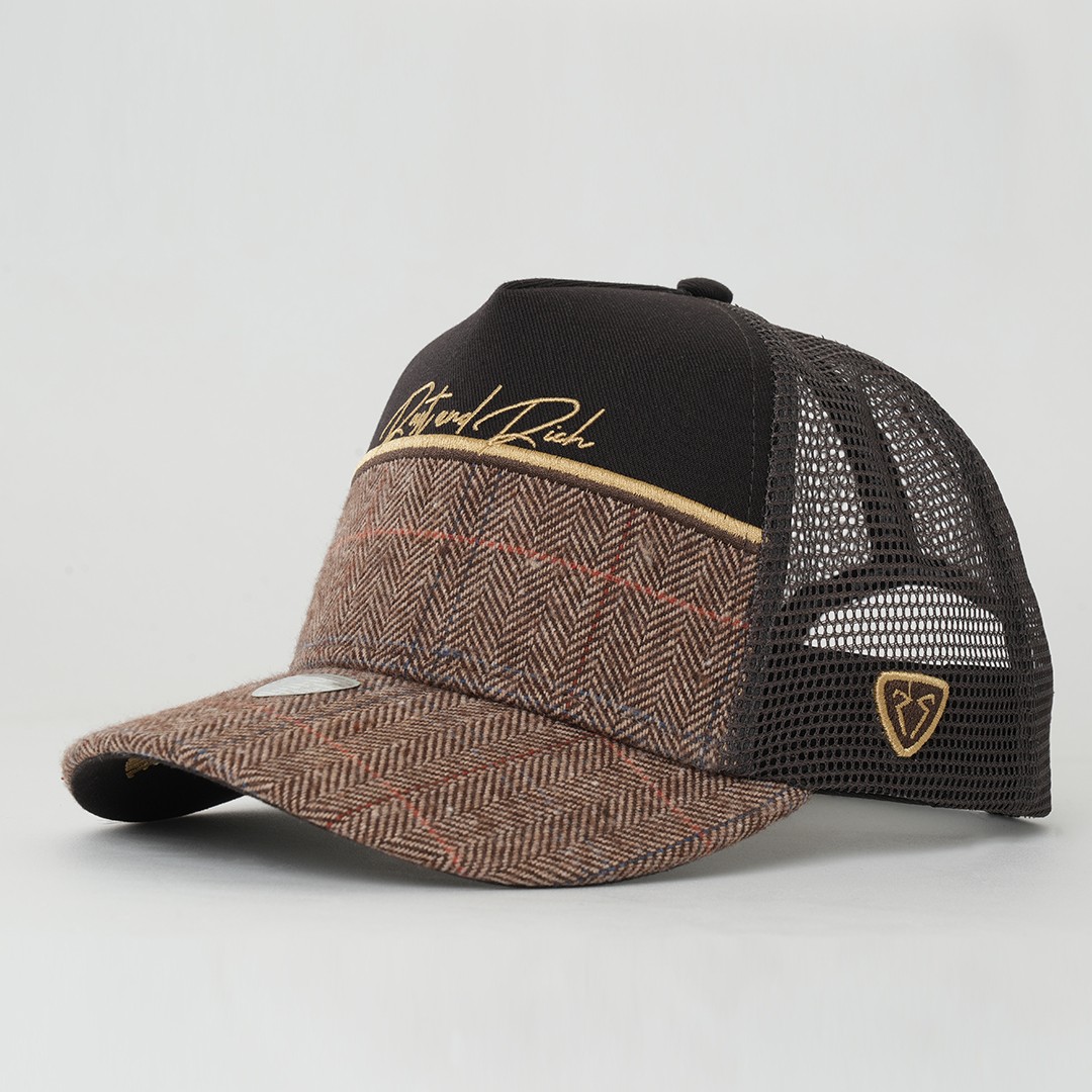 Premium Collection - Royalty - Trucker Hat - Kahverengi