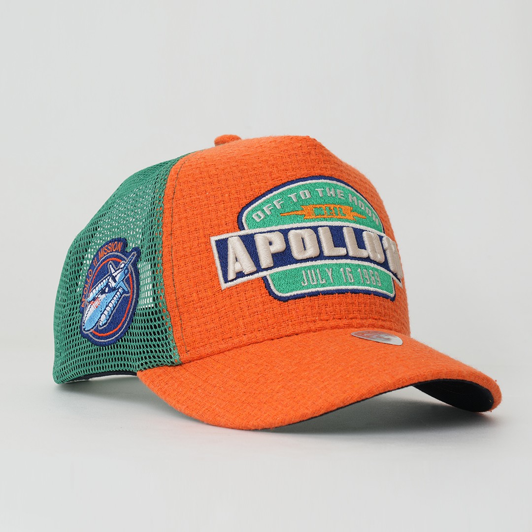 Space Collection - Apollo - Trucker Hat - Turuncu