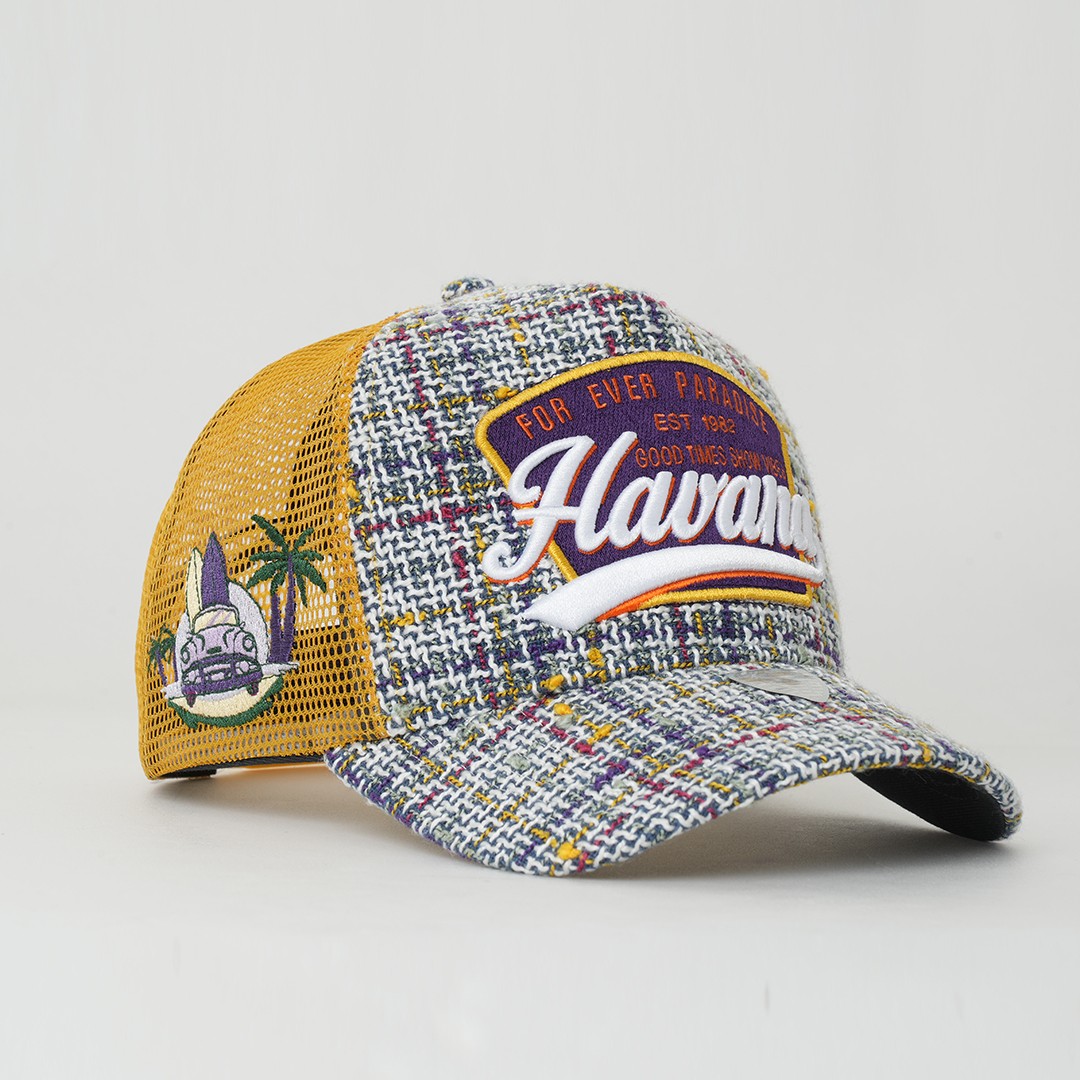 City's Collection - Havana - Trucker Hat - Beyaz