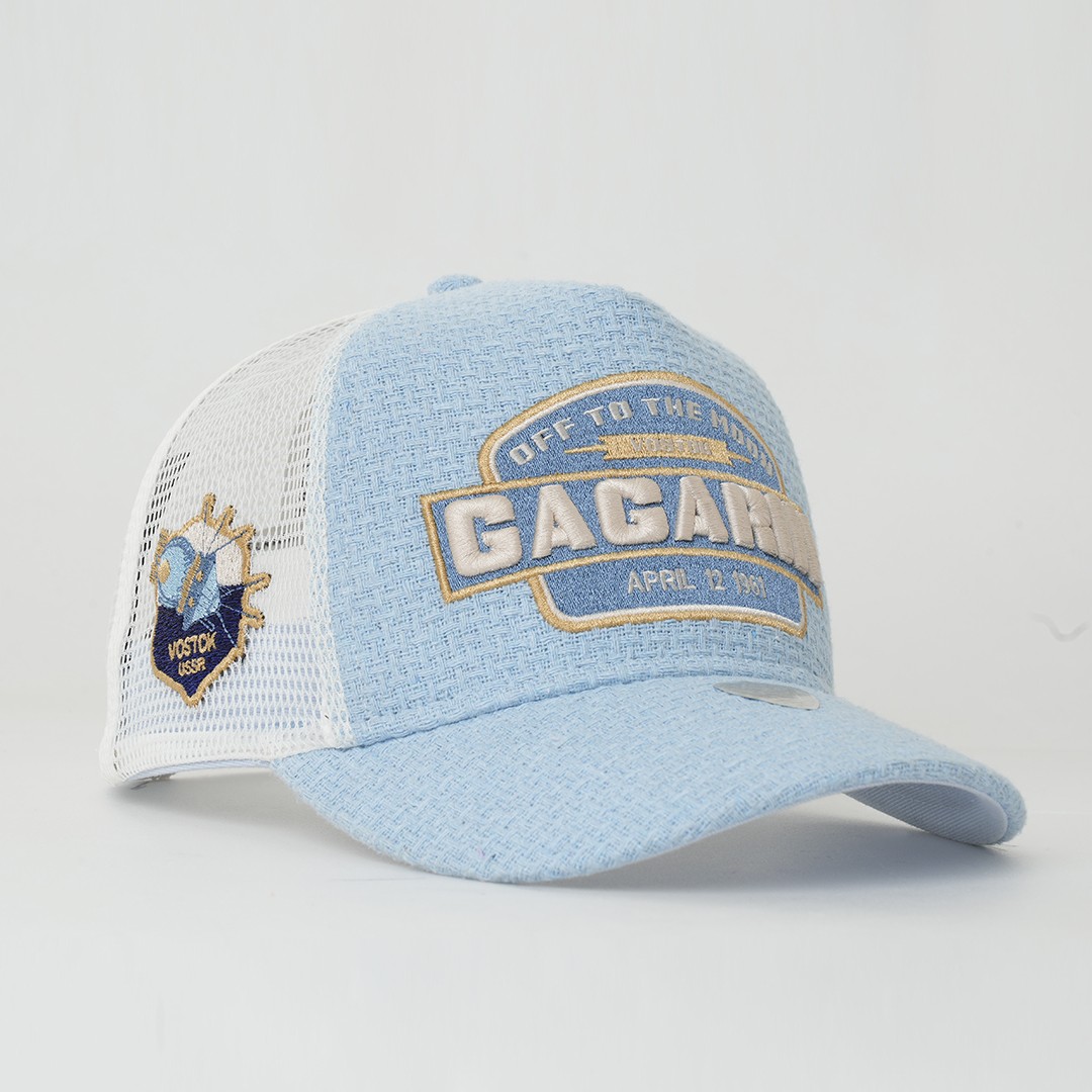 Space Collection - Gagarin - Trucker Hat - Mavi