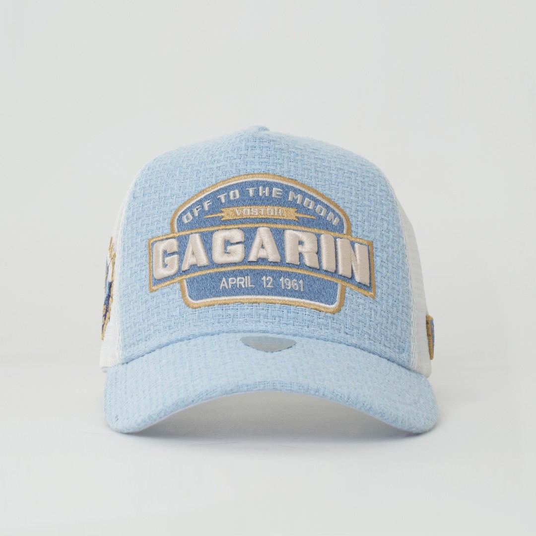 Space Collection - Gagarin - Trucker Hat - Mavi