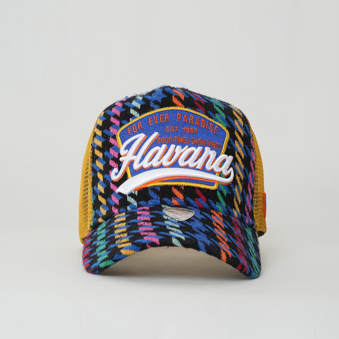 City's Collection - Havana - Trucker Hat - Sarı