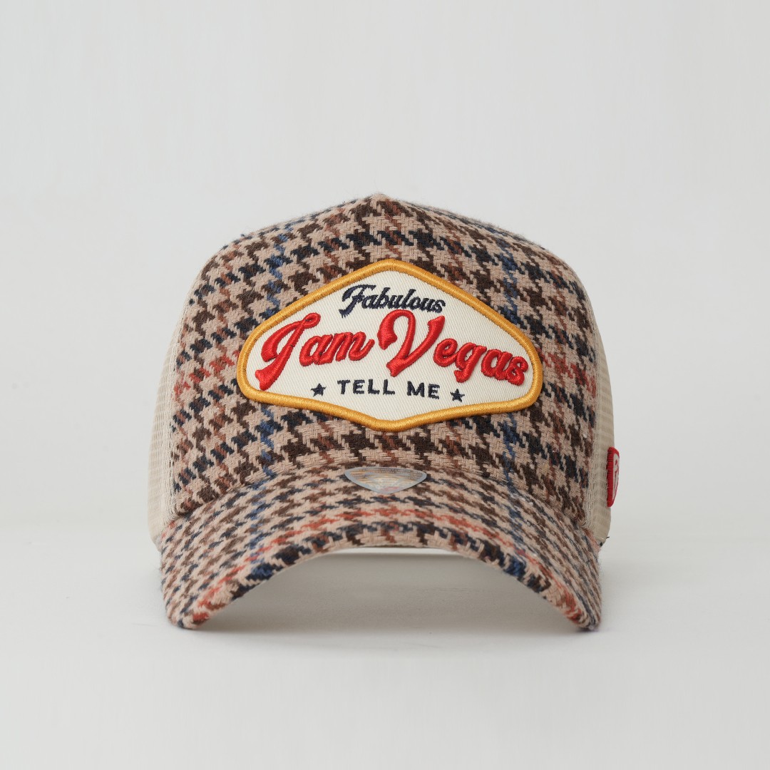 City's Collection - Vegas - Trucker Hat - Bej