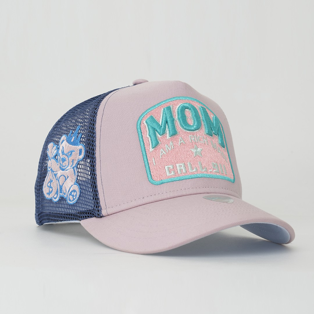 Motto Collection - Mom - Trucker Hat - Pudra