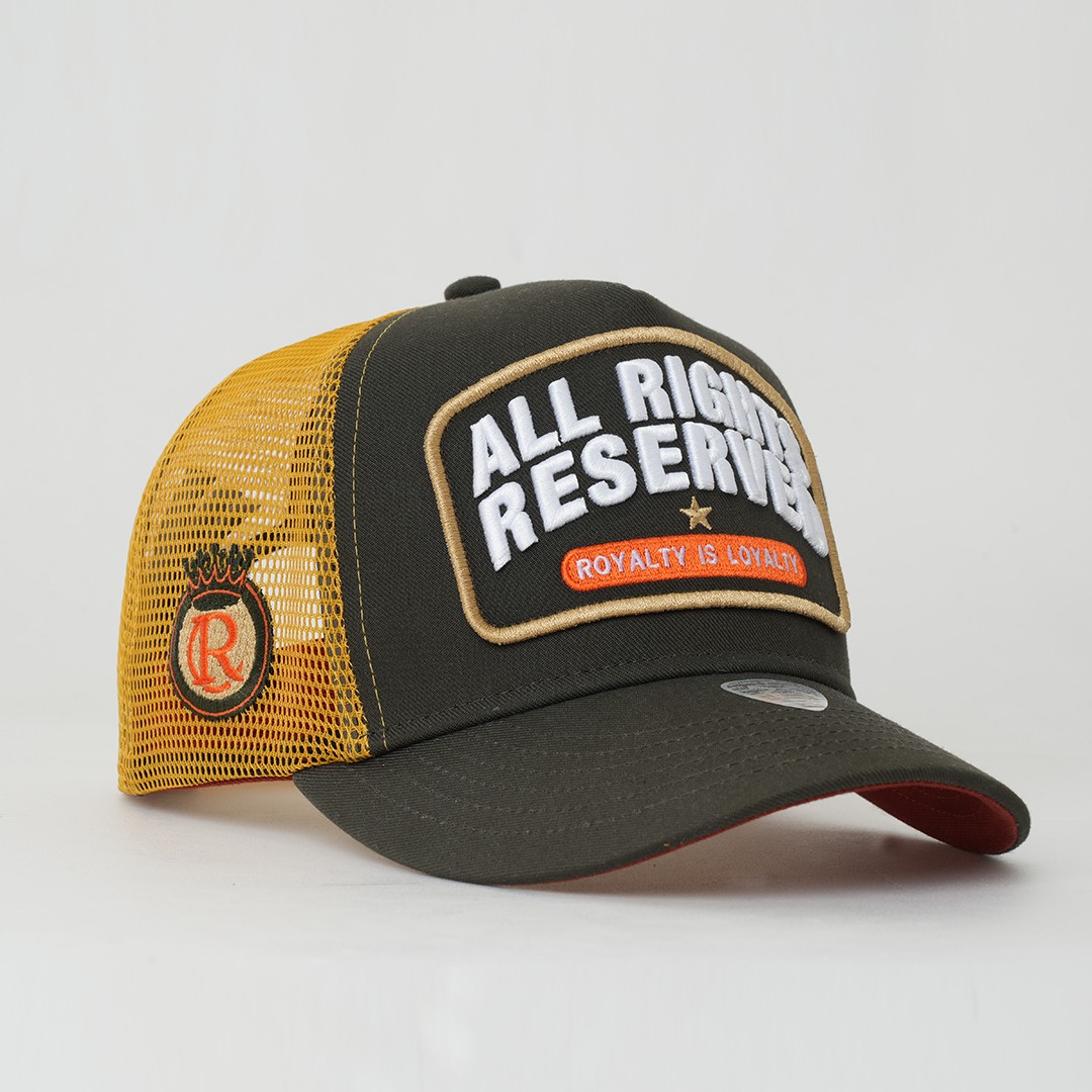 Urban Collection - All Right Reserved - New Trucker Hat - Haki