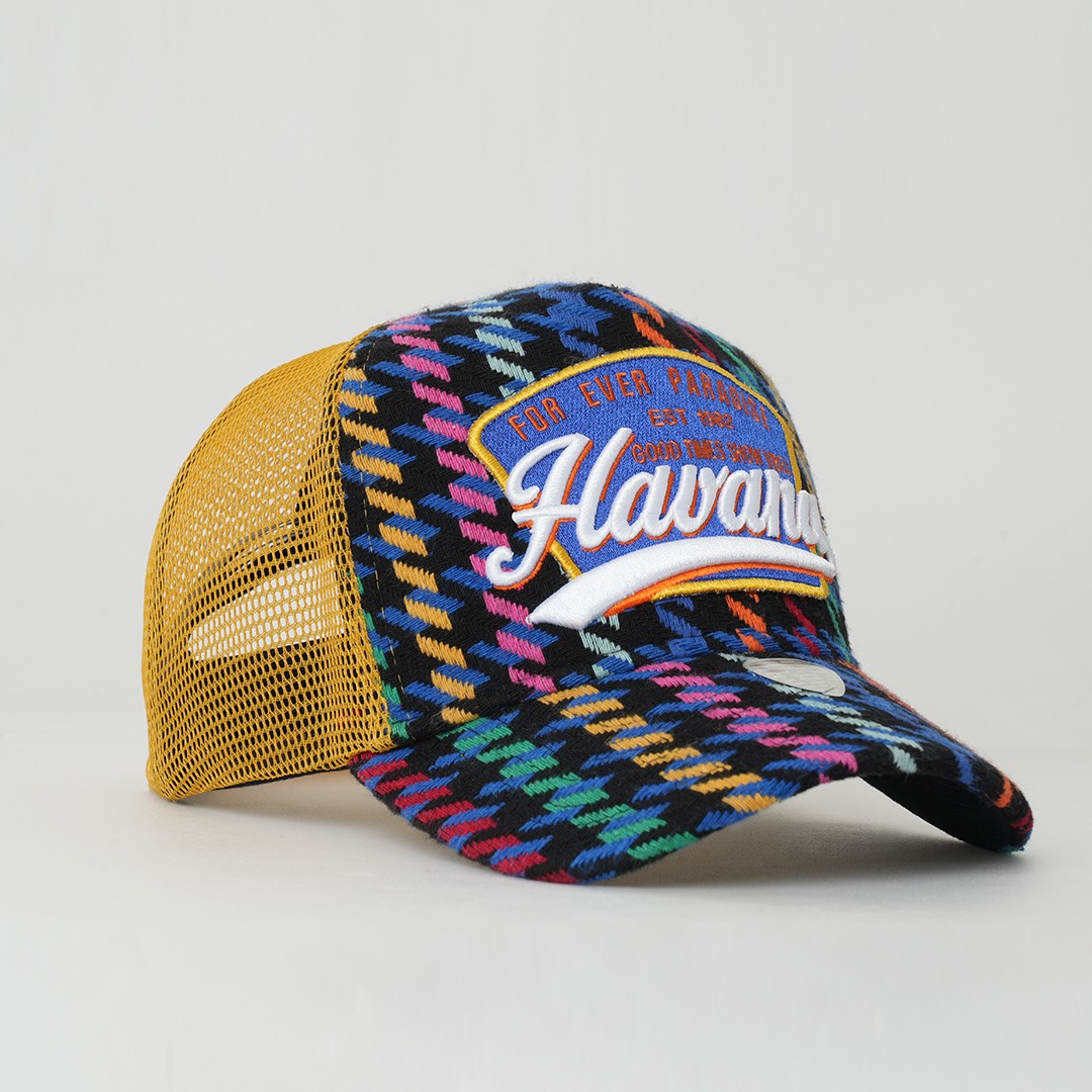 City's Collection - Havana - Trucker Hat - Sarı