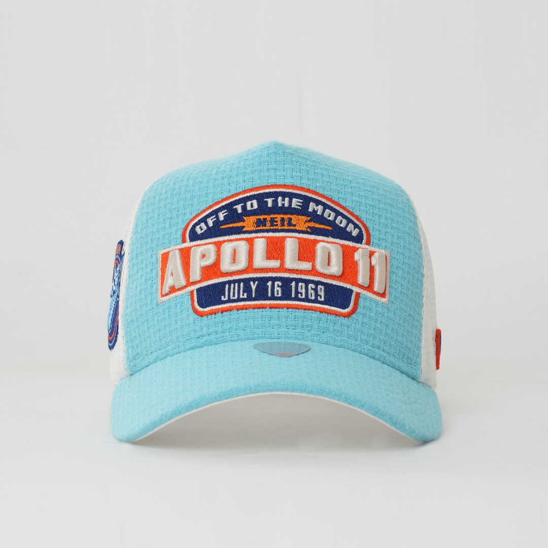 Space Collection - Apollo - Trucker Hat - Mavi