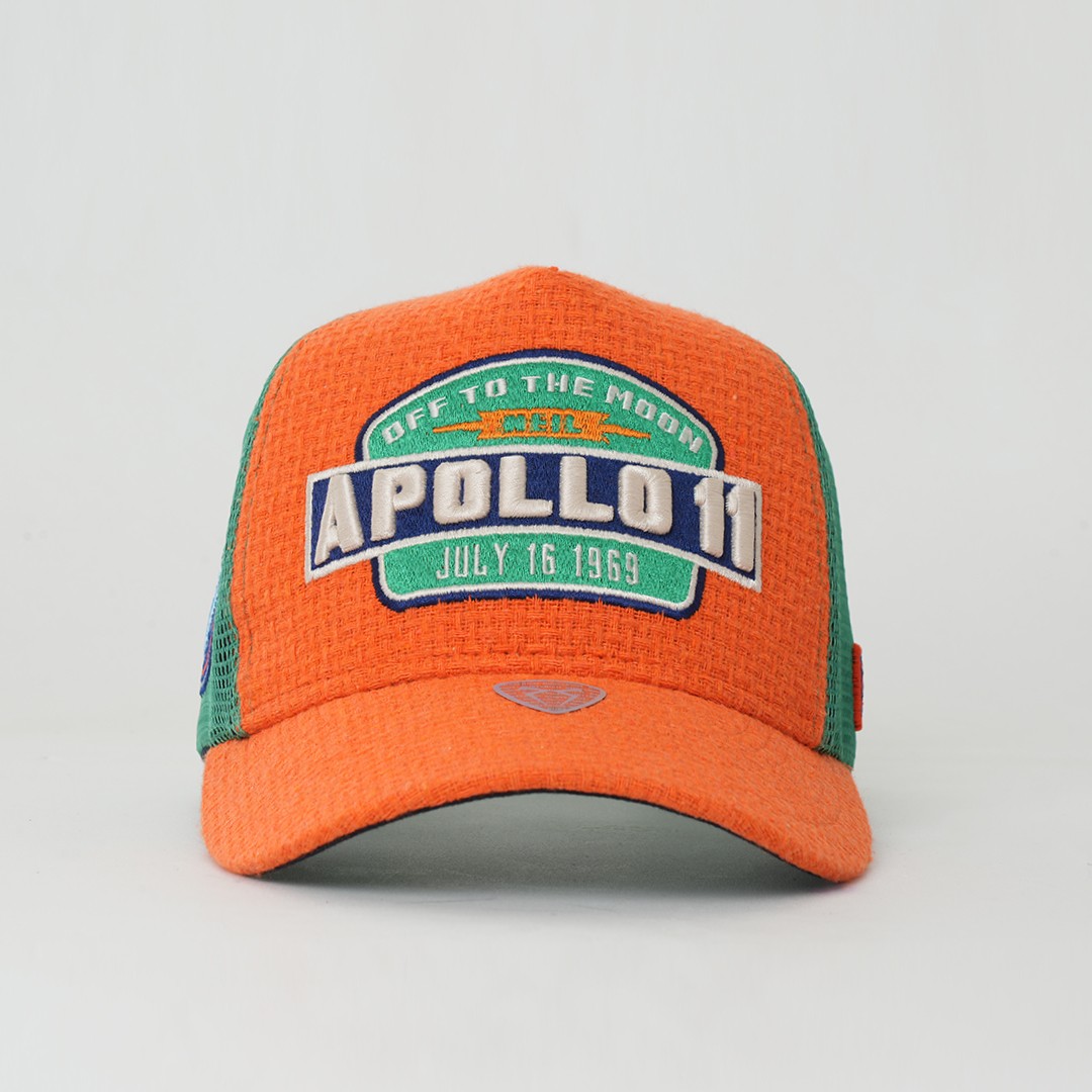 Space Collection - Apollo - Trucker Hat - Turuncu