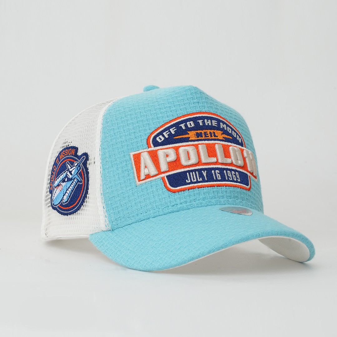 Space Collection - Apollo - Trucker Hat - Mavi