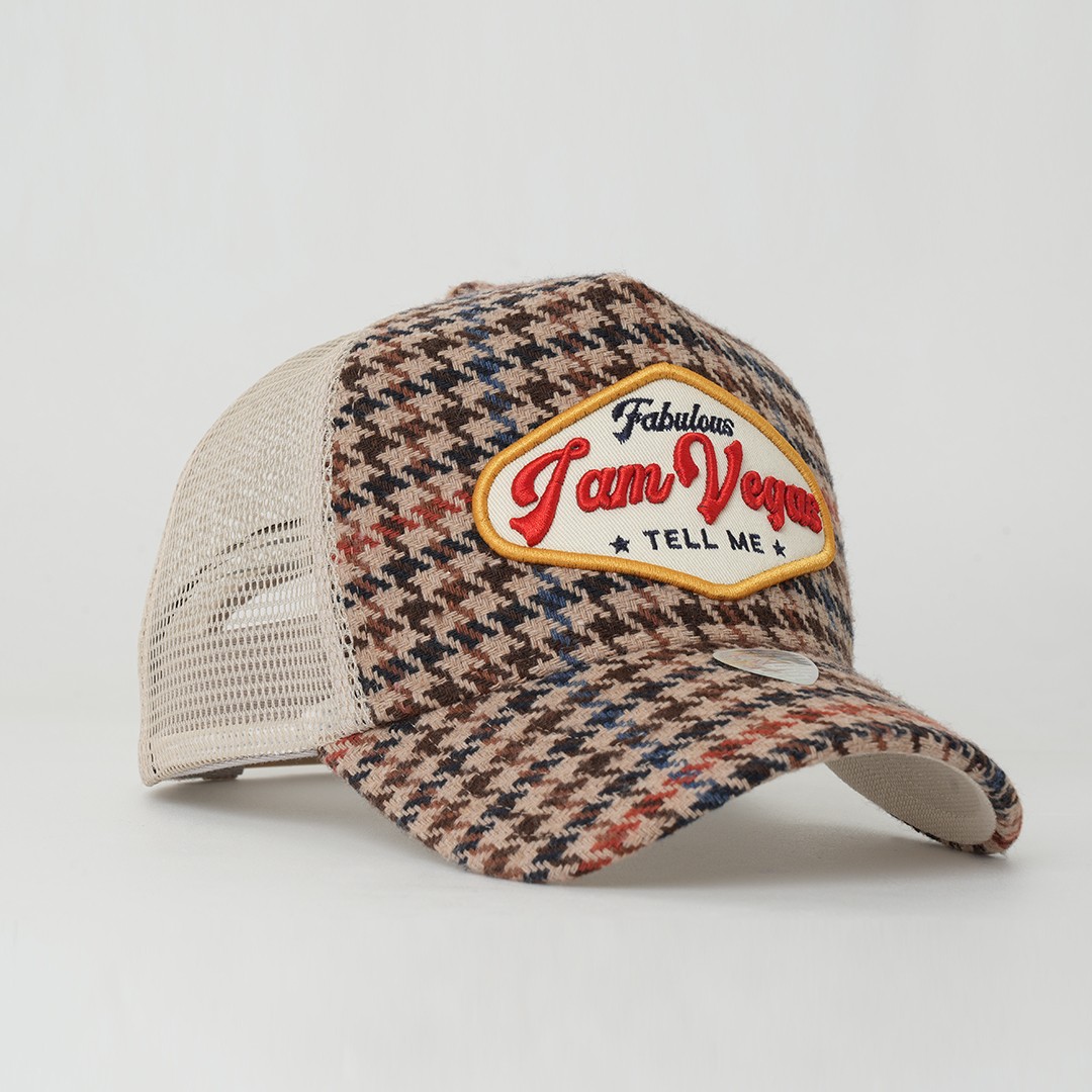 City's Collection - Vegas - Trucker Hat - Bej