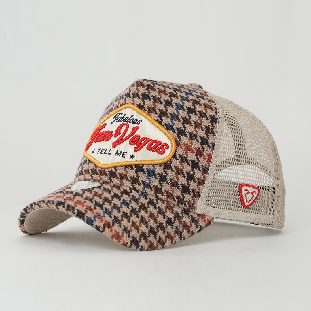 City's Collection - Vegas - Trucker Hat - Bej