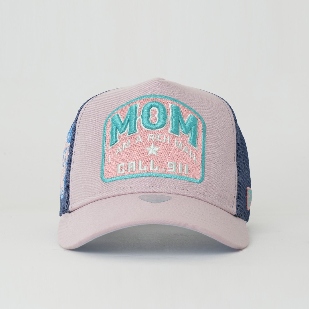 Motto Collection - Mom - Trucker Hat - Pudra