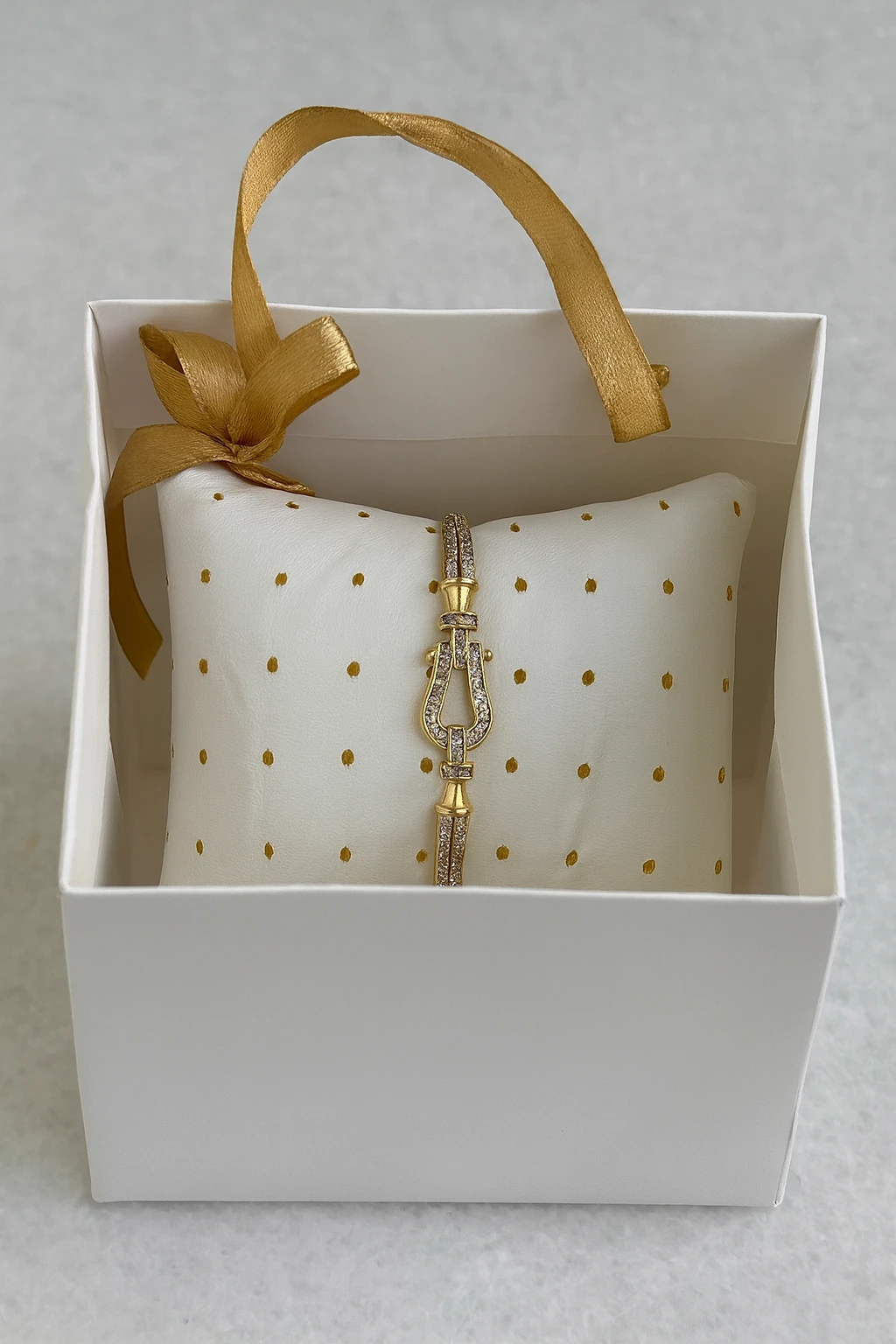 Taşlı Çelik Bileklik