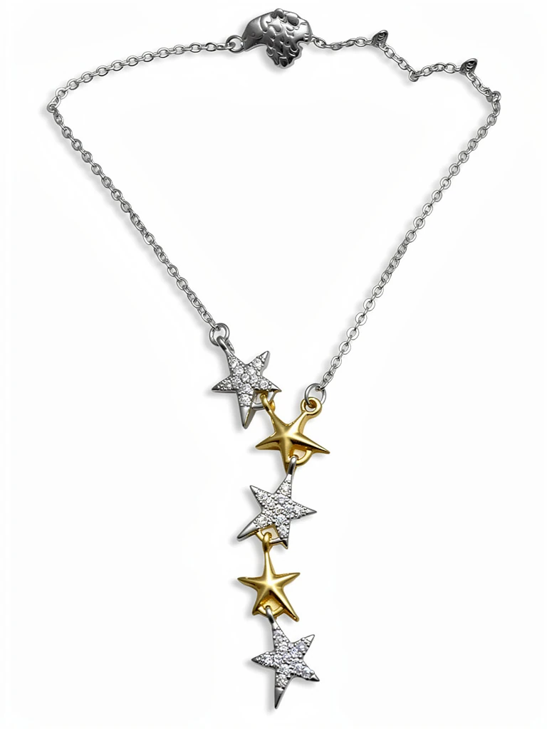 Yıldız Çelik Y Kolye