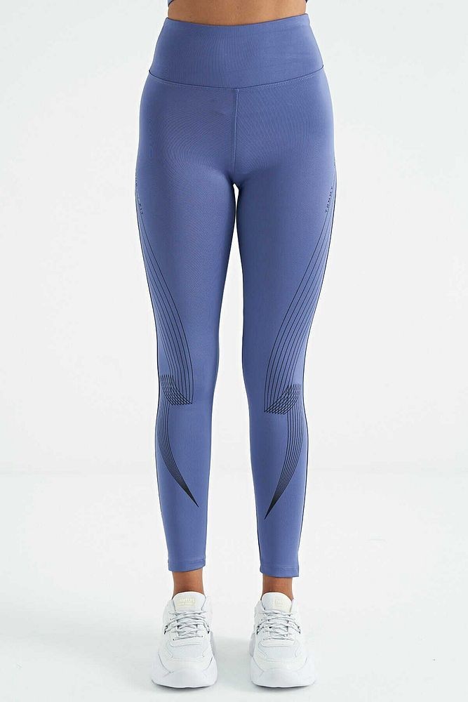 Yüksek Bel Slim Fit Kadın Tayt