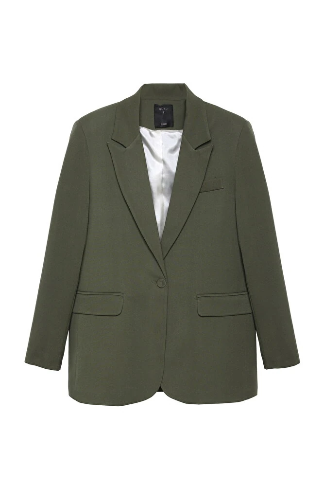 Blazer Ceket Taş - Haki