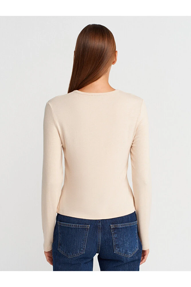 32055 Uzun Kollu Hırka-Taş