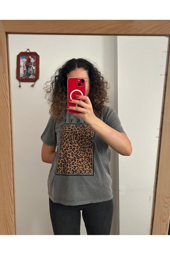 VOUGE Baskılı Kadın T-Shirt